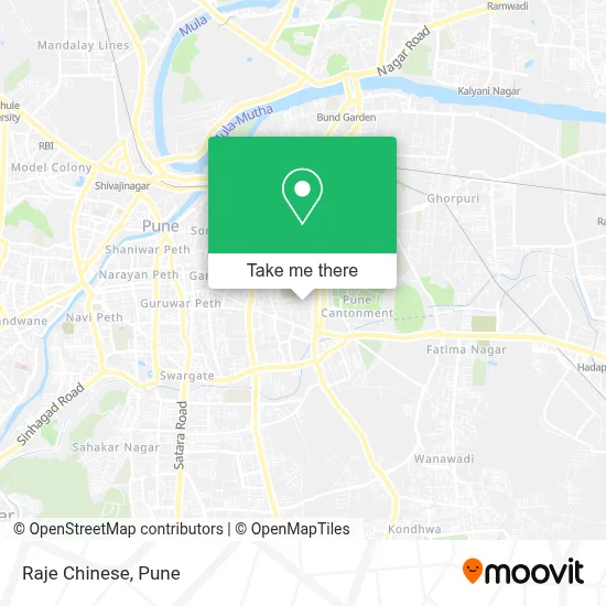 Raje Chinese map