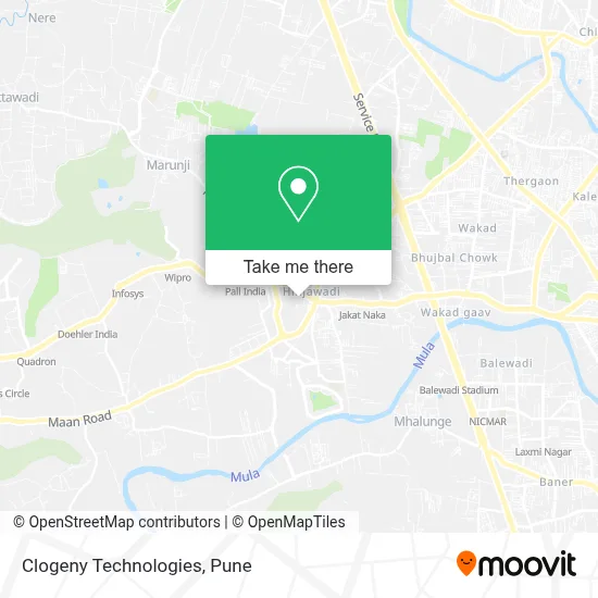 Clogeny Technologies map
