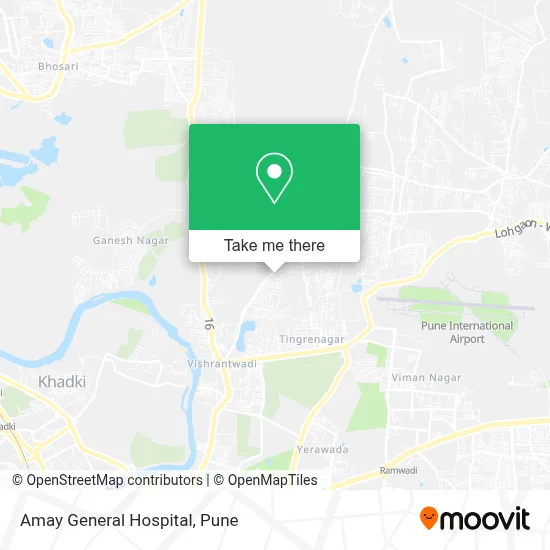 Amay General Hospital map