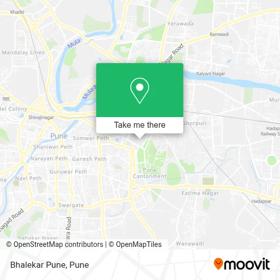 Bhalekar Pune map