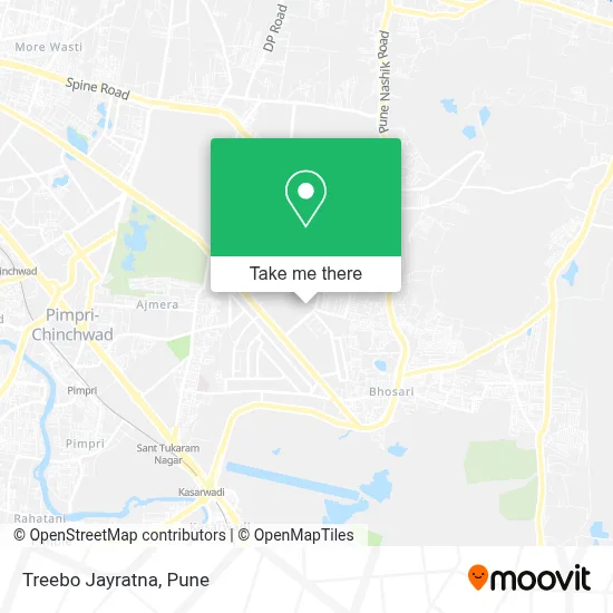 Treebo Jayratna map
