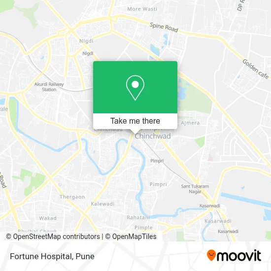 Fortune Hospital map