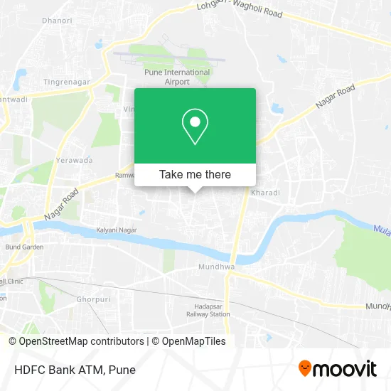 HDFC Bank Atm map