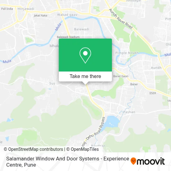 Salamander Window And Door Systems - Experience Centre map
