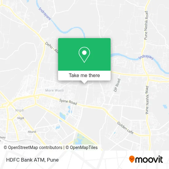 HDFC Bank Atm map