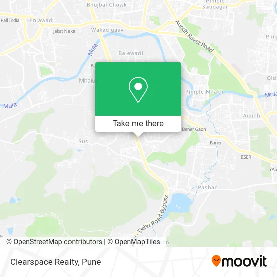 Clearspace Realty map