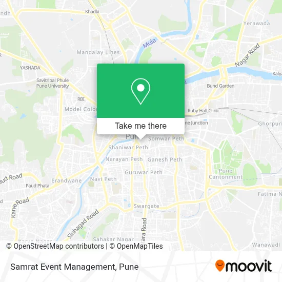 Samrat Event Management map