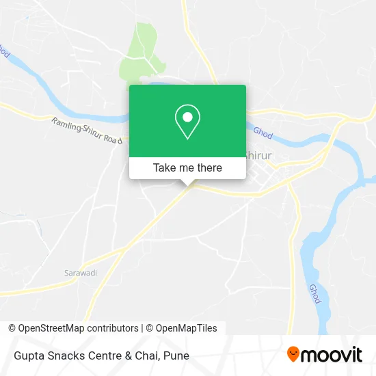 Gupta Snacks Centre & Chai map
