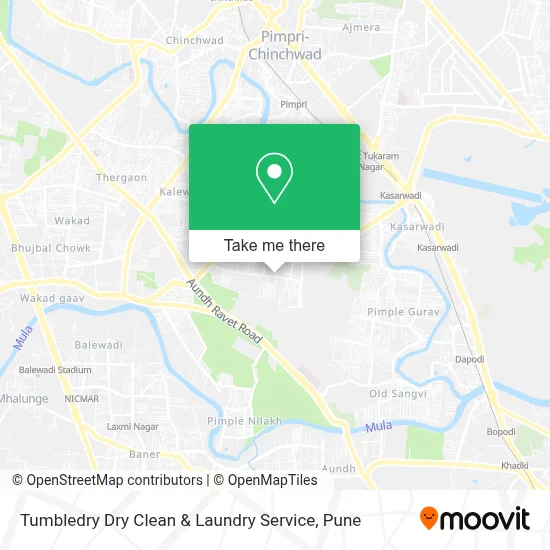 Tumbledry Dry Clean & Laundry Service map
