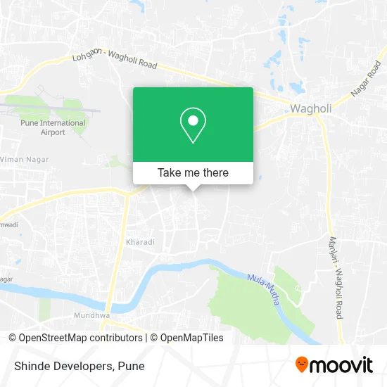 Shinde Developers map