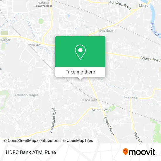 HDFC Bank Atm map