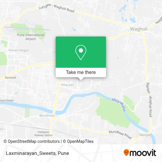 Laxminarayan_Sweets map