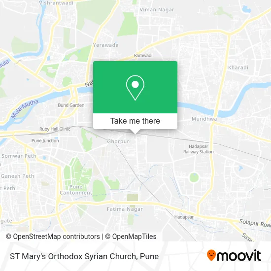 ST Mary's Orthodox Syrian Church map