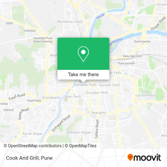 Cook And Grill map