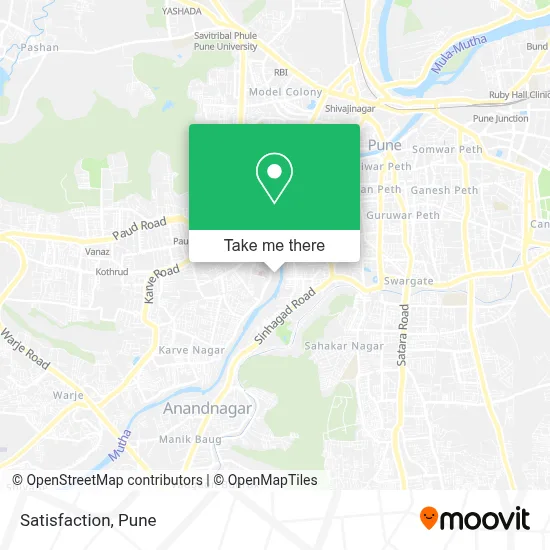 Satisfaction map