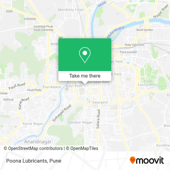 Poona Lubricants map