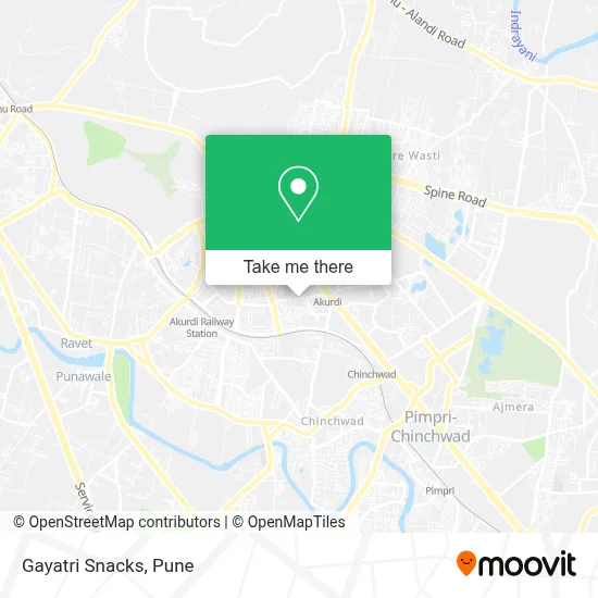 Gayatri Snacks map