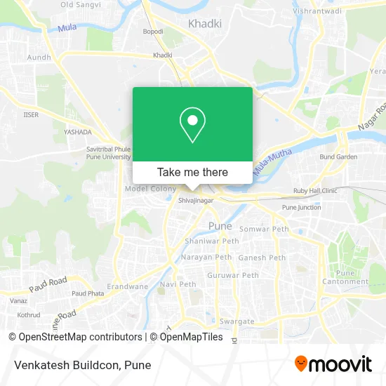 Venkatesh Buildcon map