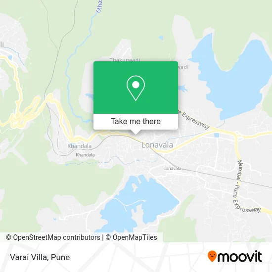 Varai Villa map