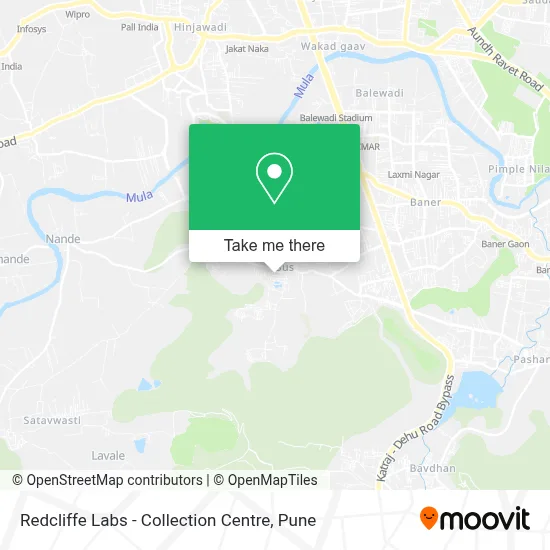 Redcliffe Labs - Collection Centre map