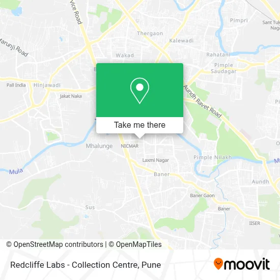 Redcliffe Labs - Collection Centre map