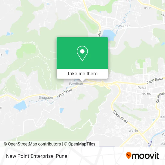 New Point Enterprise map