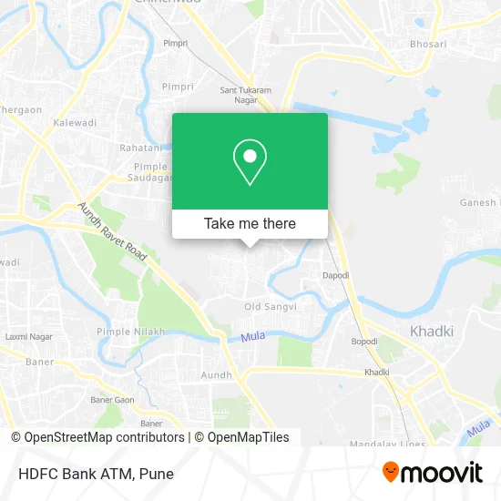 HDFC Bank Atm map