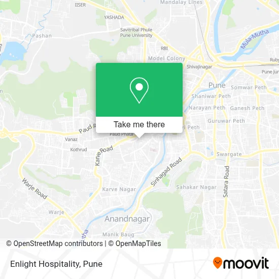 Enlight Hospitality map