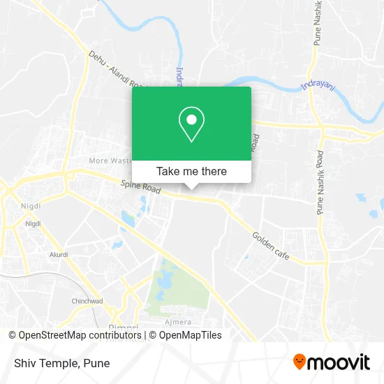 Shiv Temple map