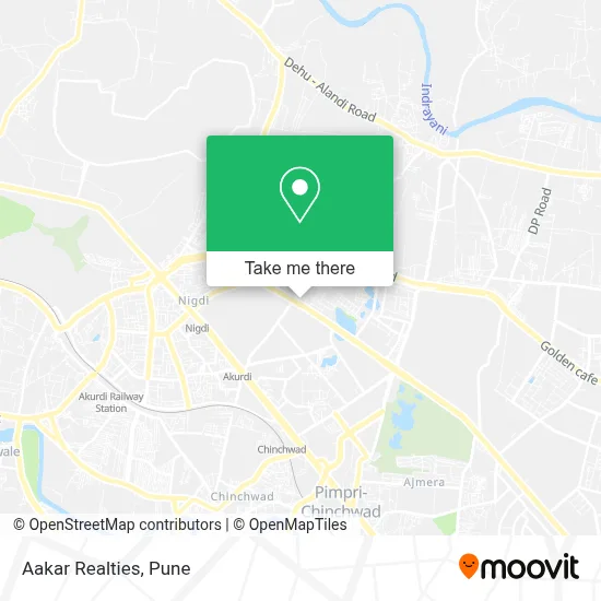 Aakar Realties map