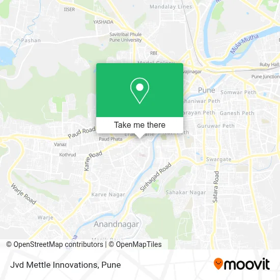 Jvd Mettle Innovations map