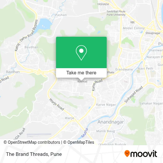 The Brand Threads map