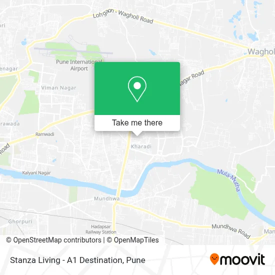 Stanza Living - A1 Destination map