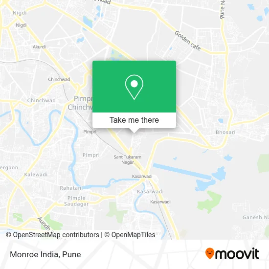 Monroe India map