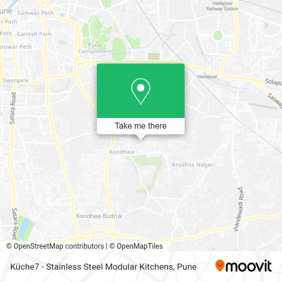 Küche7 - Stainless Steel Modular Kitchens map