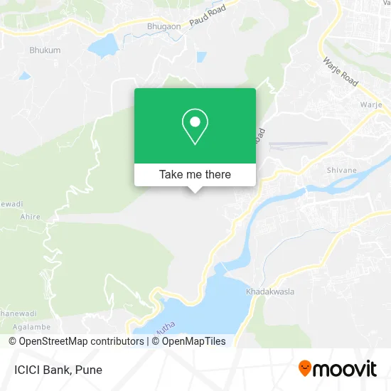 ICICI Bank map