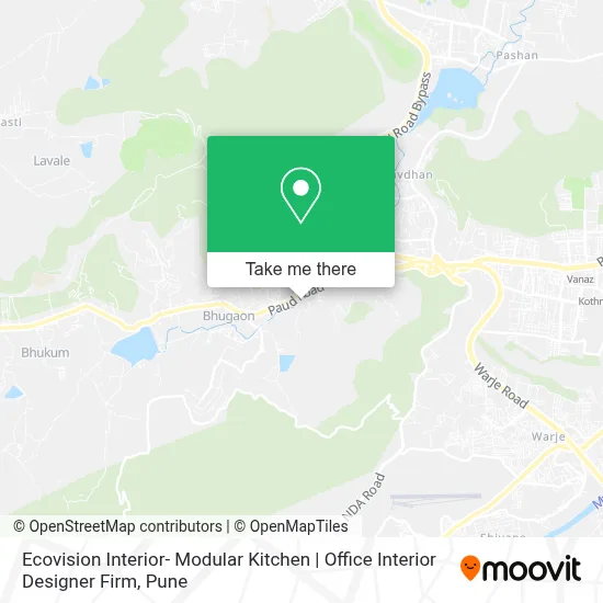 Ecovision Interior- Modular Kitchen | Office Interior Designer Firm map