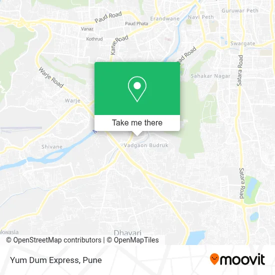 Yum Dum Express map