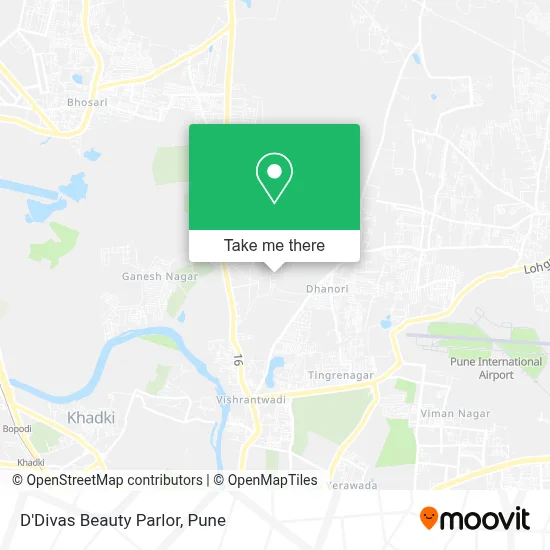 D'Divas Beauty Parlor map