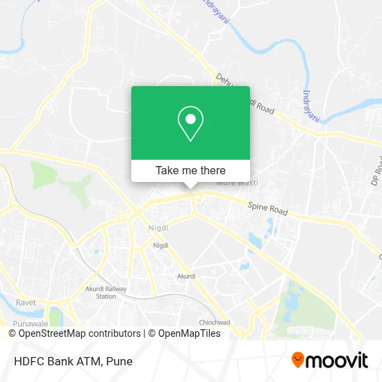 HDFC Bank Atm map