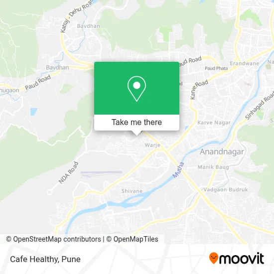 Cafe Healthy map