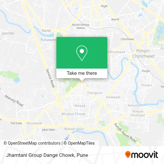 Jhamtani Group Dange Chowk map