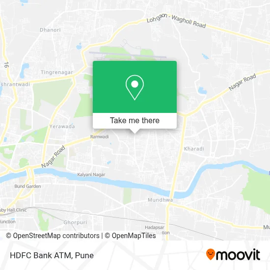 HDFC Bank Atm map