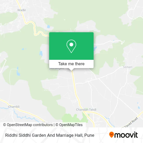 Riddhi Siddhi Garden And Marriage Hall map
