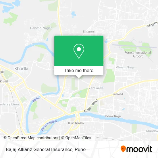 Bajaj Allianz General Insurance map