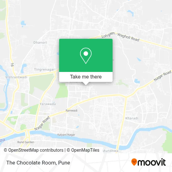 The Chocolate Room map