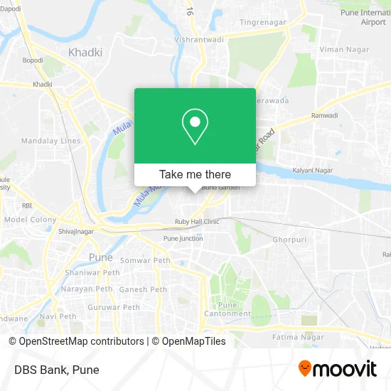 Dbs Bank map
