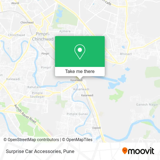 Surprise Car Accessories map