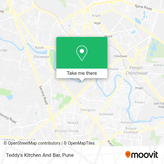 Teddy's Kitchen And Bar map