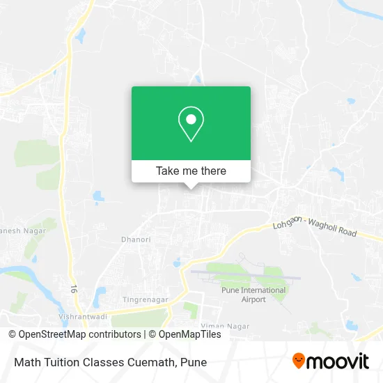 Math Tuition Classes Cuemath map